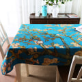 Pikkukuva 2 / 5: Eurooppalaistyylinen Van Gogh Aprikoosinkukka Eksoottinen Tähtitaivas Taide Kuuluisa Maalaus Pitkä Pöytäliina Ravintola Maalaushuone Taide Luokkahuone Pöytäliina Starry sky 100*180