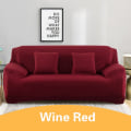 Miniatyrbild 6 av 11: Elastiskt Stretch Sofföverdrag 1/2/3/4 Sits Sofföverdrag Universal Soffor Vardagsrum Sektionssoffa L-formad Överdrag 011 2-seater(145-185cm)