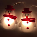 Miniatyrbild 3 av 4: 2023 Juldekoration Snögubbe LED Ljusslinga Girlang Jul Fairy Lights Dekor för Hem Navidad Julprydnad Nyår 1.65m Snowman Light