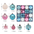 Miniatyrbild 10 av 11: Julgranskulor 42/44 st 6 cm Stora Julkulor Flerfärgade Kuldekorationer Julgransprydnader Set för Hemfest 44pcs5 As picture