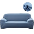 Miniatyrbilde 1 av 11: Enkelt sofatrekk for stue, stretchmateriale, beskyttelse for kjæledyr og barn, fullt innpakket trekk til sofa colour18 2-seater 145-185cm