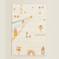 Miniatyrbilde 7 av 8: Gulvmatte for barnerom, tykkere sengeteppe, tegneserie soverom, anti-fall spill, krypeteppe 05 40*60cm