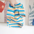 Miniatyrbilde 2 av 3: Kjæledyrklær Hund Høst Vinter Klær Strikket Stripe Orange stripe XL
