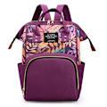 Pikkukuva 8 / 11: Muoti Urheilu Ulkoilu Swagger Laukku Polyamidit ja Nylon Reppu Deep Purple