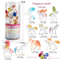 Miniatyrbild 2 av 11: Fox modell leksak vilda djur modell set leksak simulering solid räv plommonhjort barn tårtdekorationer M sika deer 6-style suit