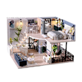 Miniatyrbild 1 av 4: Diydockhus Miniatyr med Möbler, Modell Vindsrum Presentleksaker Default Title