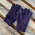 Miniatyrbilde 10 av 11: Hansker dame vinter søte plysj varme ridehansker damehansker damehansker dame vinterhansker vinterhansker dame Purple One Size