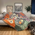 Miniatyrbilde 5 av 6: Uformelle Tepper Seng Dekor Kvinner Henri Matisse Teppe Sofa Sofateppe Kast Tepper Fritidsteppe Enkelt Gobelin drop ship Red 130x160cm