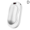 Miniatyrbilde 8 av 8: 10000mAh Håndvarmer USB Power Bank Bærbar Elektrisk Lomme Håndvarmer Digitalt Display Lommelykt Julegave C 11*6.3cm