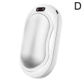 Miniatyrbillede 1 af 8: 10000Mah Håndvarmer USB Power Bank Bærbar Elektrisk Lomme Håndvarmer Digital Display Lommelygte Julegave D 11*6.3cm