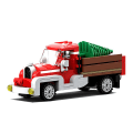 Pikkukuva 6 / 11: BuildMOC Keskiaikainen arkkitehtuuri Talvikirkko Rakennuspalikat Joulu Kirkko Talo Palikat Lelut Lapsille Syntymäpäivälahjat 315PCS