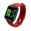 Miniatyrbillede 2 af 8: Smart Band og Ur Bluetooth Skridttælling Puls Student D13 1.44 Skærm Sport Black