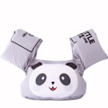 Pikkukuva 1 / 11: Uima-asu Vauvan Kelluke Sarjakuva Käsivarsihiha Pelastusliivi Uimapuku Vaahto Turvallisuus Uimakoulutus Kelluva Allaskelluke Uimarengas Grey panda 10-30KG