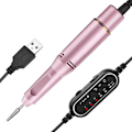 Miniatyrbillede 2 af 3: Slibemaskine Elektrodeløs Hastighedskontrol Manicure Implement UV Polish Neglefjernelse Elektrisk Neglesliber Gray
