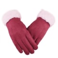 Miniatyrbild 1 av 11: Söta lurviga varma handskar höst och vinter damhandskar fullfingerhandskar dam utomhussporthandskar damhandskar skärm 16 One Size
