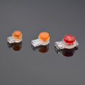Miniatyrbilde 4 av 5: 50 stk. Rj45-kontakt Krympeforbindelsesterminaler K1 K2 K3-kontakt Vanntett Kabling Ethernet-kabel Telefonledningsterminaler 50pcs  K1