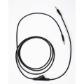 Miniatyrbilde 1 av 4: For Logitech Astro A10 A40 A10 Spillhodesett Kabel TPE Kontroll Mikrofon Demp Kabel Black 2 m