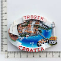 Pikkukuva 6 / 11: Kroatia Jääkaappimagneetti Kroatie Turistimatkamuisto Välimeri Malta Puola Magneettiset Jääkaappitarrat Kroatian Kartta Kodin Sisustus Croatia RABAC