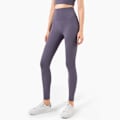 Pikkukuva 10 / 11: Joogasetti Leggingsit Ja Topit Fitness Urheilupuvut Naisten Kuntosalivaatteet grey L