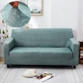 Miniatyrbillede 5 af 9: Elastisk sofabetræk med krydsmønster Strækbart sofabetræk til stue Sofabetræk til sofa Sofabetræk til kærlighedssæde Y 22 1-seater 90-140cm