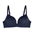 Miniatyrbilde 2 av 3: Sømløs BH uten spiler A B Cup Push Up BH-er for kvinner Komfortabelt undertøy Dark grey 32B