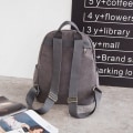Miniatyrbilde 2 av 11: Retro Swagger Bag Polyamider og Nylon Ryggsekk for Reise eller Business Black