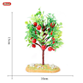 Miniatyrbillede 11 af 11: Mikro Landskab Plante Dekoration Simulation Kaktus Baobab Æbletræ Stenhave Sandbord Scene Dekoration Træmodel M-101 ancient tree