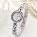 Miniatyrbillede 3 af 4: Koreansk Modeur Dame Studenterarmbånd Dameur Casual Quartzur Modeur gold strap white plate