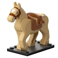 Miniatyrbillede 4 af 9: Enkelt Salg Middelalder Ridder Romersk Krigshest Rohan Dyr Byggeklodser Actionfigurer Legetøj Til Børn Koruit XP1007-1016 XP1010