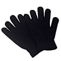 Miniatyrbild 8 av 9: 1 Par Magiska Handskar Flickor Pojkar Barn Hel Finger Stretchiga Stickade Varma Vinterhandskar Blandade Färger Stickade Handskar 2 modeller red gloves