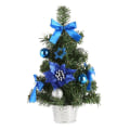 Miniatyrbilde 2 av 11: Julepynt Mini Kunstig Tre Mini Ornament Familie Julegave 20cm sapphire blue