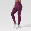 Pikkukuva 11 / 11: Joogahousut Korkea Vyötärö Push Up Joustavat Treenileggingsit Naisille Light pink M