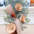 Miniatyrbilde 3 av 11: Julepynt Luksus Nyttår Juledekor Furu Gren Nåletre Jul 23CM 24 Spesifikasjoner B14 Other