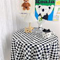 Miniatyrbild 8 av 11: Bordsduk med blommönster i koreansk stil, kaffebordsduk, matbordsöverdrag, matbordsduk, tebordsduk, picknickduk C 80X120CM