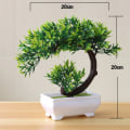 Miniatyrbilde 10 av 11: Kunstige planter Bonsai Lite Tre Simulering Potteplanter Falske Blomster Bord Pottepynt Hjemmedekorasjon Hotell Hagedekor 05