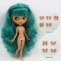 Miniatyrbild 10 av 11: ICY DBS Blyth Fabriksdocka Lämplig För Klä Upp Själv DIY Ändra 1/6 BJD Leksak specialpris OB24b kulled super black