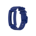 Miniatyrbild 9 av 11: Ersättningsarmband i mjuk silikon för Fitbit Ace 2 barnsmartklocka, klassiskt armband för Fitbit Inspire/Inspire HR armband Dark red