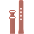 Miniatyrbillede 4 af 11: Blød silikone urrem, erstatningsarmbånd til Fitbit Versa 3/Fitbit Sense urrem Red Wine L