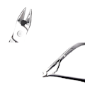 Miniatyrbild 2 av 6: Fotnagelklippare i rostfritt stål Nagelbandstång Skönhet Nagelklippare Nagelsax Manikyr Manikyrverktyg Silver Standard specifications