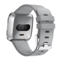 Miniatyrbilde 1 av 10: Mote klassisk erstatning sportsarmbånd tilbehør stropp for Fitbit Versa smartklokke armbånd armbåndsur S L størrelse gray S