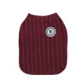 Miniatyrbillede 9 af 11: Baseball Sweater Kæledyrstøj til Efterår/Vinter Wine red L