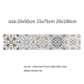 Miniatyrbilde 10 av 11: Mosaikkfliser i arabisk stil, klistremerker for stue, kjøkken, retro 3D vanntett veggmaleri, dekal, baderomsdekor, DIY selvklebende tapet 1 15x75cm