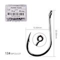 Miniatyrbild 1 av 11: Fishhook 50 st / 20 st / Ask Cirkelkrok Karp Öglad Fiskekrok Storlek 2-22# Ringöga Japan Fiskekrokar Enkel Jigg Fiskekrok Fiskeutrustning Size 13 - 50pc