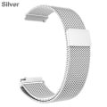 Pikkukuva 1 / 9: Fitbit Versa 2 3 Lite Sense -rannekkeen metallihihna Fitbit Versa -rannekelloon, Milanese-vaihtoranneke, sopii Fitbit-kellon rannekkeeksi Silver Versa Lite