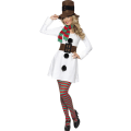 Miniatyrbild 4 av 4: Julpar Kläder Snögubbe Kläder Julkläder Cosplay Jultomte Kläder Vuxen Julkläder Performance Wear Men's clothing Average size