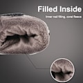Miniatyrbillede 4 af 6: Vinter Opvarmede Handsker Elektriske Opvarmede Handsker Vandtætte Vindtætte Touch Screen USB-drevne Opvarmede Handsker til Mænd Kvinder B 32*12cm