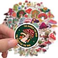 Miniatyrbillede 2 af 5: 50 stk. tegneserie svampe plante graffiti klistermærker søde rejse skateboard kuffert guitar bagage laptop sjove klistermærker 50PCS Mushroom