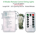 Miniatyrbild 7 av 9: 5/10M LED Ljusslinga Fjärrkontroll Fairy Lights Batteridriven Jul Utomhus Girlang Bröllopsfest Högtidsljusslinga 5m Regular USB Multicolor
