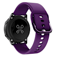 Pikkukuva 5 / 11: 20mm kellon ranneke Samsung Galaxy Watch Active 2 40mm 44mm rannekkeelle Gear sport rannekoru samsung galaxy watch 4 40mm 42 46mm Silver white 6 Galaxy 42mm-Sport S2