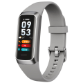 Miniatyrbild 8 av 9: Smart Armband Puls Blodtryck Sömnövervakning Stegräknare Kroppstemperaturklocka Rose Gold